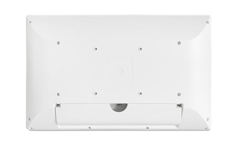 Canvys V Series 18.5” rear view with IO cover